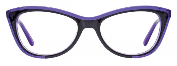 Paradox P5028 Eyeglasses, 090 - Black & Violet
