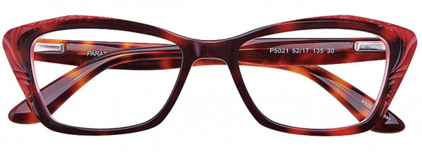 Paradox P5021 Eyeglasses, 030 - Demi Red & Pink