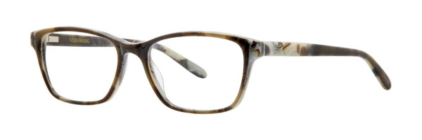 Vera Wang V516 Eyeglasses, Black Marble