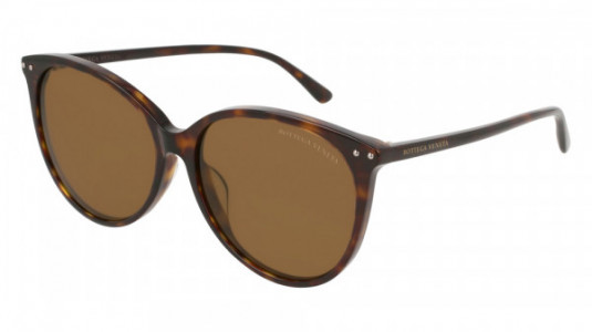 Bottega Veneta BV0159SA Sunglasses, 002 - HAVANA with BROWN lenses