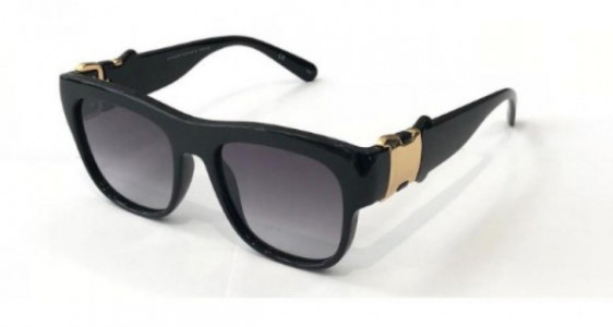 Christopher Kane CK0033S Sunglasses, 003 - BLACK with GREY lenses