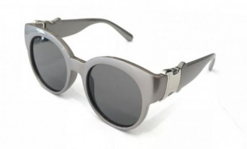 Christopher Kane CK0034S Sunglasses, 004 - GREY with GREY lenses