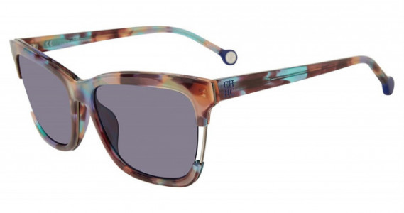 Carolina Herrera SHE752 Sunglasses, Rainbow Tortoise 05AH