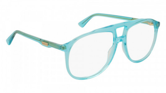 Gucci GG0264O Eyeglasses, 003 - LIGHT-BLUE