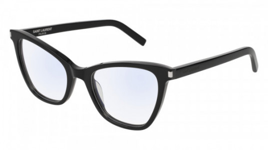 Saint Laurent SL 219 Eyeglasses, 001 - BLACK