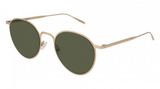 Tomas Maier TM0050S Sunglasses, 002 - GOLD with GREEN lenses