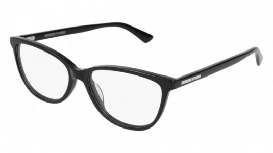 McQ MQ0125O Eyeglasses, 001 - BLACK