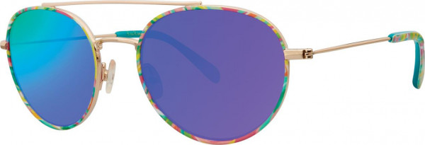 Lilly Pulitzer Caridee Sunglasses, Multi Pink