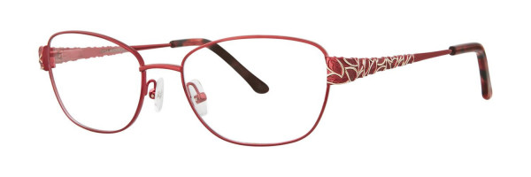 Dana Buchman Gardenia Eyeglasses, Cranberry