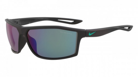 Nike NIKE INTERSECT M EV1060 Sunglasses, (033) MT BLACK W/GREY STA GRN FL LEN