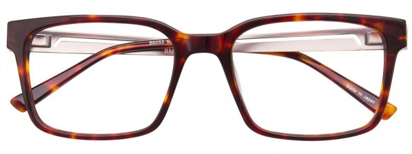 BMW Eyewear B6053 Eyeglasses, 010 - Demi Amber