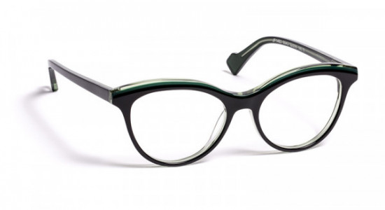 J.F. Rey JF1463 Eyeglasses, BLACK/GREEN (0045)