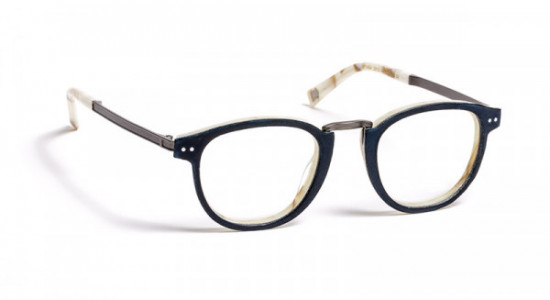 J.F. Rey JF1454 Eyeglasses, BLEU LEATHER/IVORY (2510)