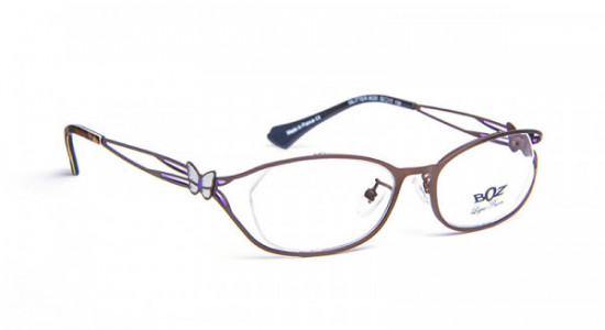 Boz by J.F. Rey GLITTER Eyeglasses, AF GLITTER 9020 BROWN/SILVER/PARMA (9020)