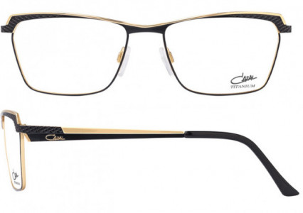 Cazal Cazal 1225 Eyeglasses, 001 Black-Gold