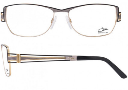 Cazal Cazal 1226 Eyeglasses, 001 Mat Black-Grey Lenses