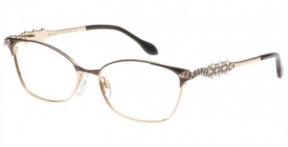 Diva DIVA 5497 Eyeglasses, 100 Black-Gold