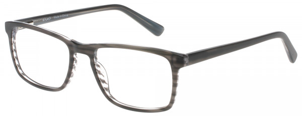 Exces Exces Slim Fit 9 Eyeglasses, BLACK-GREY (164)