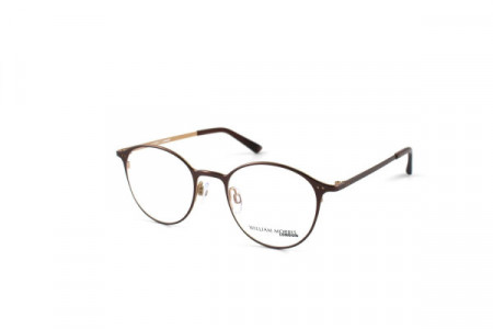 William Morris WM50057 Eyeglasses, BROWN/GOLD (C3)