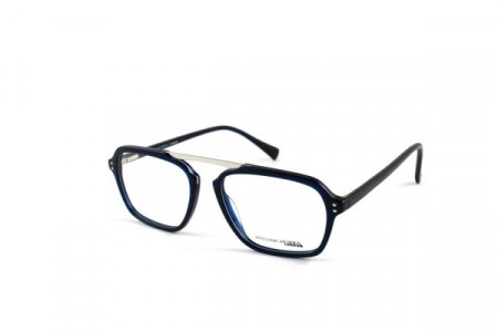 William Morris WM50040 Eyeglasses, BLUE/SILVER (C2)