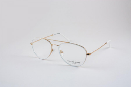 William Morris CSNY30020 Eyeglasses, WHITE/GOLD (C4)