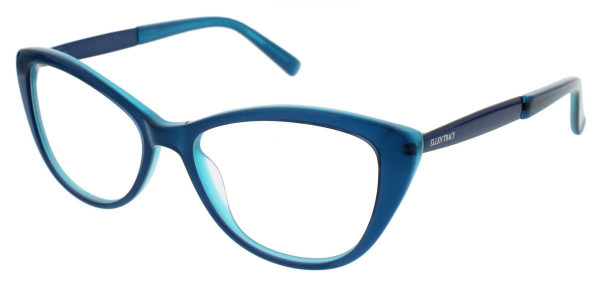 Ellen Tracy PADUA Eyeglasses, Blue Laminate