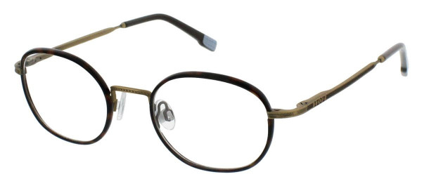 IZOD 2042 Eyeglasses, Gold Antique