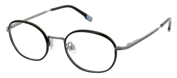 IZOD 2042 Eyeglasses, Gunmetal
