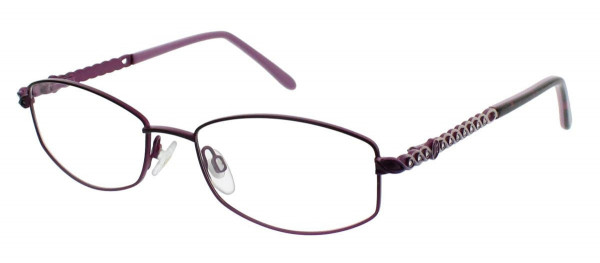 Jessica McClintock JMC 4036 Eyeglasses, Purple