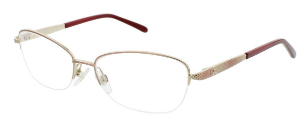 Jessica McClintock JMC 4038 Eyeglasses, Blush