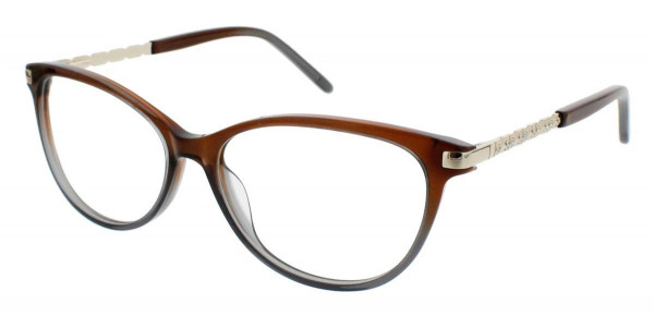 Jessica McClintock JMC 4046 Eyeglasses, Brown