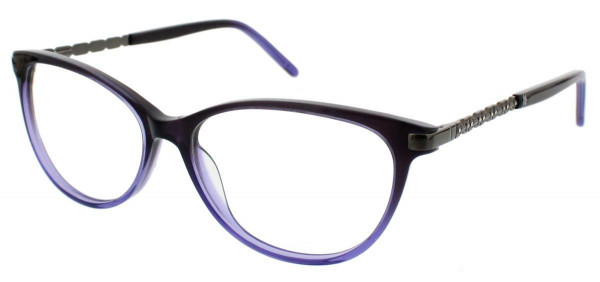Jessica McClintock JMC 4046 Eyeglasses, Purple