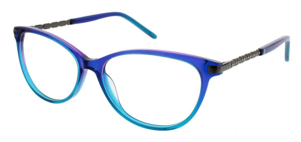 Jessica McClintock JMC 4046 Eyeglasses, Teal
