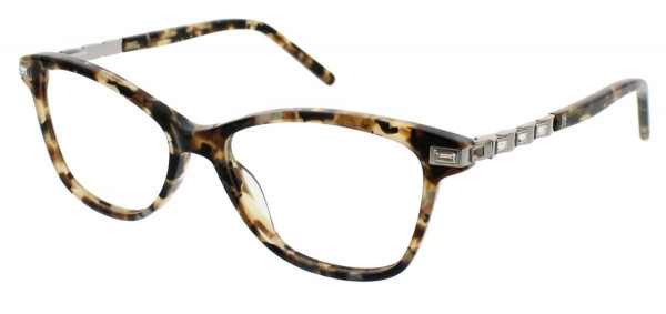 Jessica McClintock JMC 4048 Eyeglasses, Brown Multi