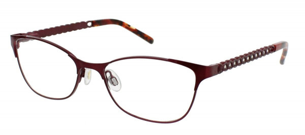 Jessica McClintock JMC 4049 Eyeglasses, Red