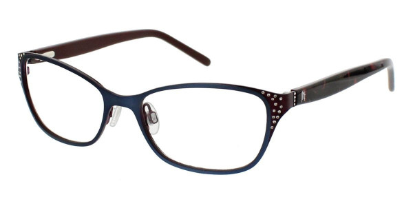 Jessica McClintock JMC 4050 Eyeglasses, Navy