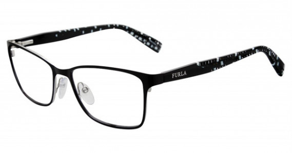 Furla V04350 Eyeglasses, Black 0583