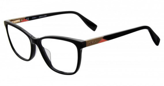 Furla VFU130 Eyeglasses, Black