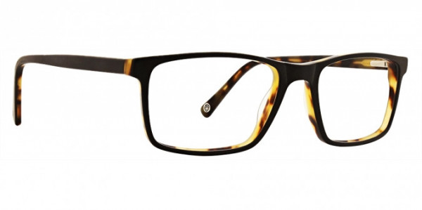 Life Is Good Logan Eyeglasses, Black/Tortoise
