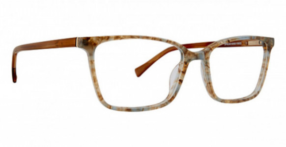 Life Is Good Taylor Eyeglasses, Brown/Blue