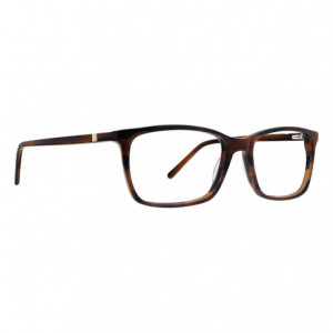 Argyleculture Bechet Eyeglasses, Brown Blue