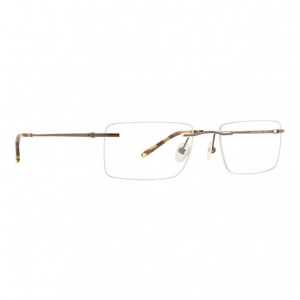 Totally Rimless TR 267 Connection Eyeglasses, Brown