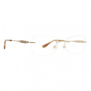 Totally Rimless TR 270 Luna Eyeglasses, Brushed Gold
