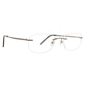 Totally Rimless TR 186 Interface Eyeglasses, Bronze