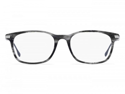 HUGO BOSS Black BOSS 0989 Eyeglasses, 0PZH STRIPED GREY