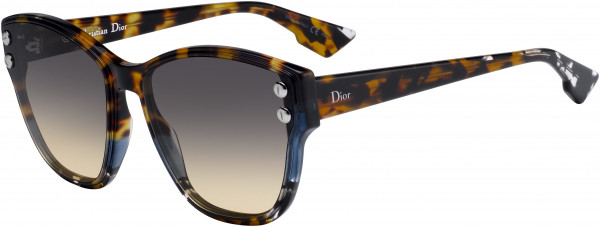 Christian Dior Dioraddict 3 Sunglasses, 0JBW Blue Havana