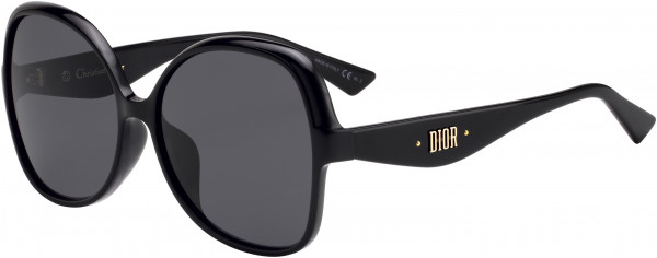 Christian Dior Diornuancef Sunglasses, 0807 Black