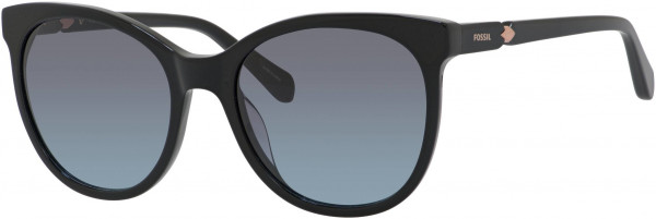 Fossil FOS 2074/S Sunglasses, 0807 Black