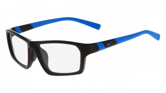 Nike NIKE 7878AF Eyeglasses, (008) BLACK-PHOTO BLUE