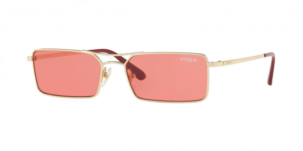 Vogue VO4106S Sunglasses, 848/F5 PALE GOLD (GOLD)